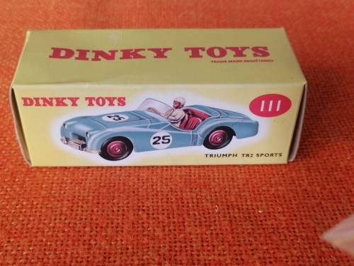 Dinky toys Triumph Tr2 Sports
