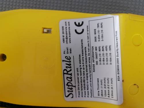 SUPARULE MODEL 600 HEIGHT METER IN GOOD OVERALL CONDITION
