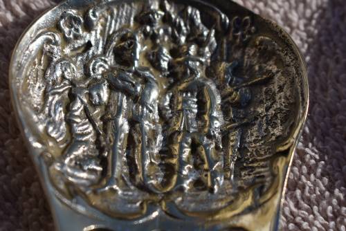 RARE!!! REMBRANDT NACHT WACHT EPNS SPOON AND FORK SET