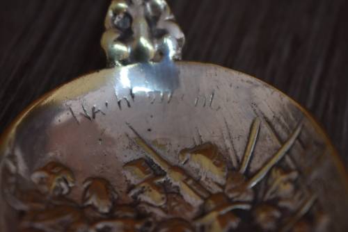 RARE!!! REMBRANDT NACHT WACHT EPNS SPOON AND FORK SET