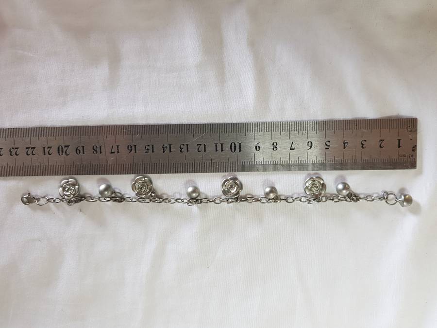 Rose Charm Bracelet