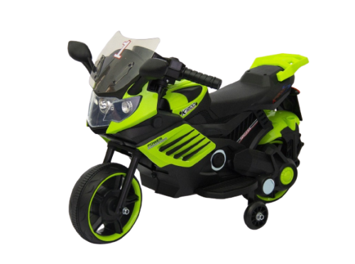 Jeronimo Power MotorBike - Green  Ride-On  Age 2-6