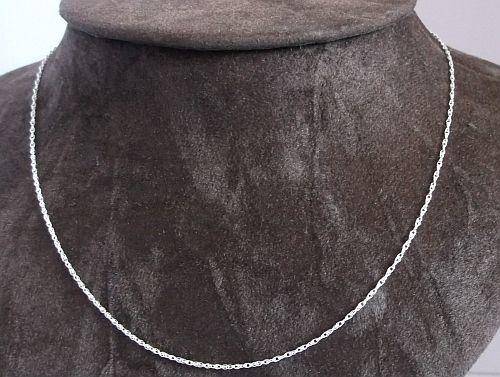 WOW !!! 40 CM STERLING SILVER NECKLACE !!! BIDDING IS PER NECKLACE ...FREE COMBINING !!!