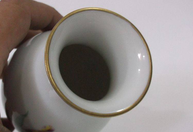 A Vintage porcelain Vase by Lindner , Bavaria