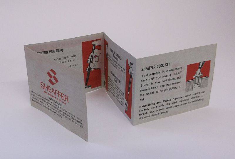 A TOP CLASS VINTAGE SHAEFFERS PFM-III FOUNTAIN PEN WITH 14 CT NIB PLUS BOX AND INSTRUCTIONS !!