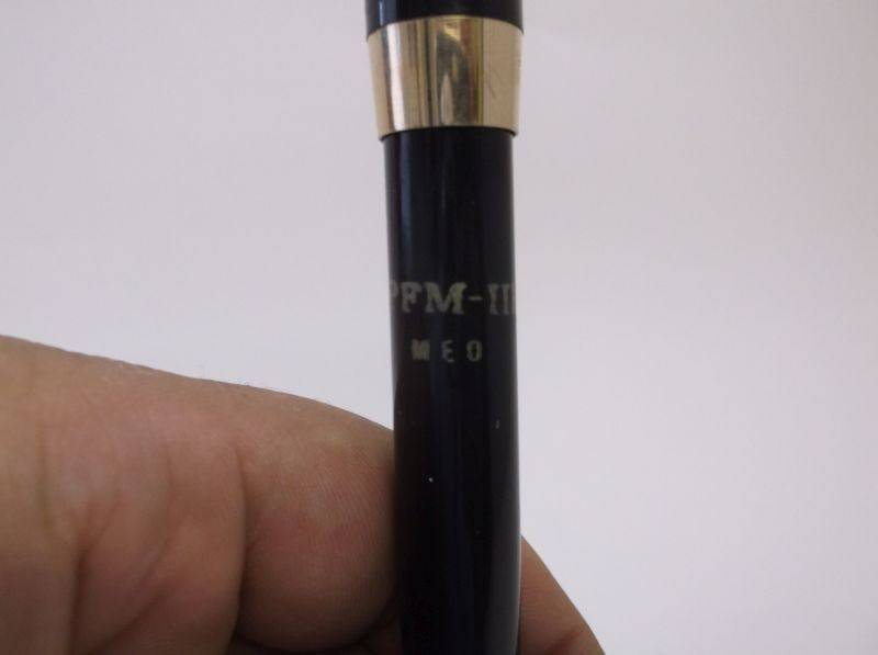 A TOP CLASS VINTAGE SHAEFFERS PFM-III FOUNTAIN PEN WITH 14 CT NIB PLUS BOX AND INSTRUCTIONS !!