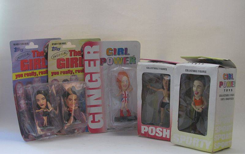 COULD THIS BE WHAT YOU WANT ? WHAT YOU REALLY REALLY WANT ? COLLECTIBLE SPICE GIRLS FIGURES...SWEET
