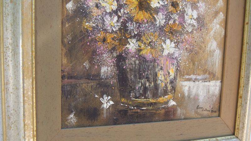 INVESTMENT PIECE - ORIGINAL OIL ON CANVAS BY WELL KNOWN SA ARTIST GAVIN COLLINS - WOW !! WOW !!