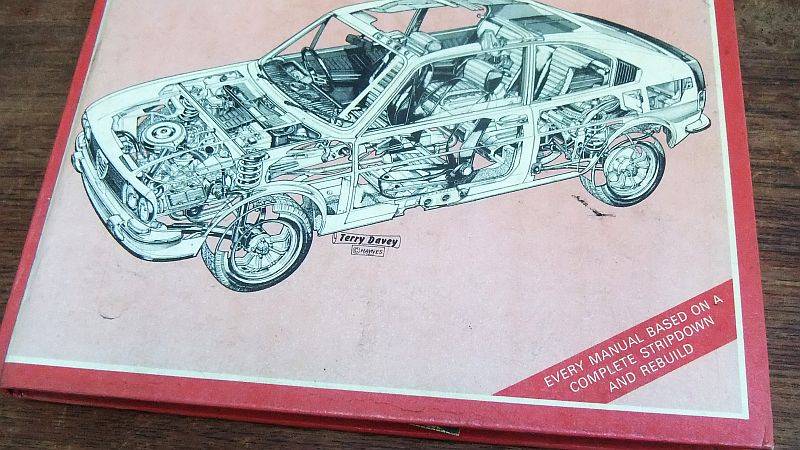 AWESOME !! A VINTAGE ALFA ROMEO OWNERS WORKSHOP MANUAL BY HAYNES FOR MODELS 1974 - 1984 ...WOW !!