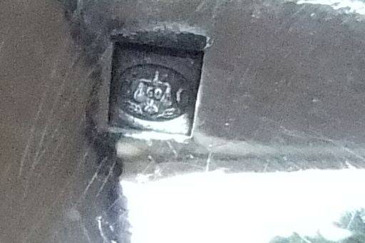 TWO LARGE SPOONS BY CHRISTOFLE OF FRANCE