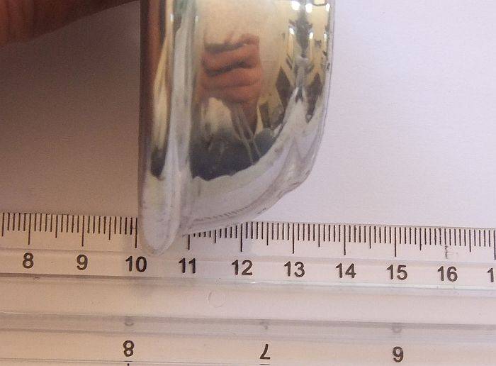 WOW !! A FABULOUS SOLID METAL OPEN SALT BY FAMOUS SA DESIGNER ""CARROL BOYES"" ...GREAT CONDITION !!