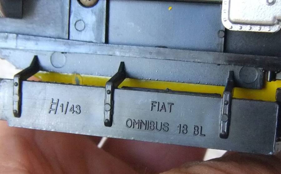 A SUPERB DETAILED 1:43 SCALE MODEL OF THE "" FIAT OMNIBUS "":BY RIO !! MADE IN ITALY !! AWESOME !!