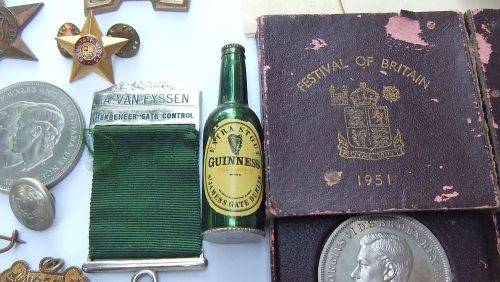 A COOL JOBLOT OF COLLECTABLES !! AFRICANA !! MILITARIA !! LIGHTERS !! MEDALLIONS !! BID FOR THE LOT