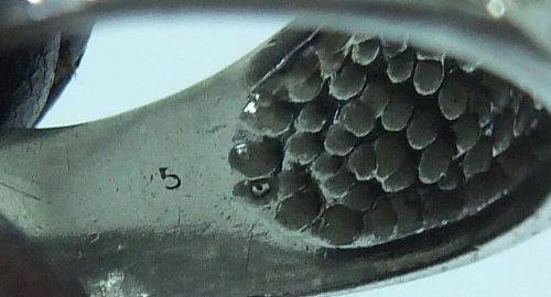 WOW !! AN AWESOME QUALITY SOLID STERLING SILVER RING SET WITH FACETED CZ STONES !! FREE COMBINING !!