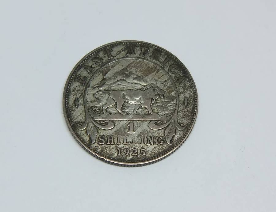 Not seen often ...A 1925 British East Africa silver coin