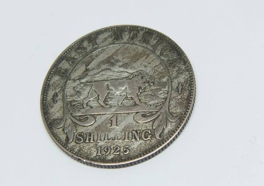 Not seen often ...A 1925 British East Africa silver coin