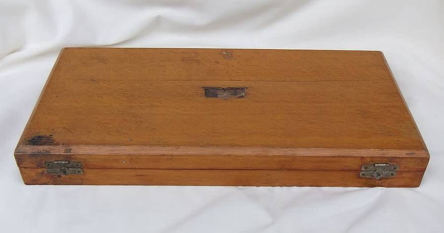 An antique wooden box with many interesting items to use and enjoy , lots of history here ...