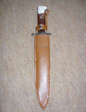 LONG KNIFE WITH SHEATH - POSTAGE R35