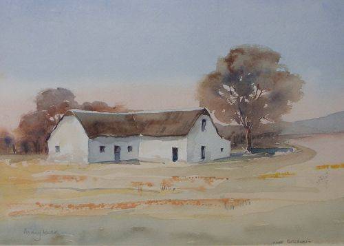 ORIGINAL WATERCOLOUR BY WELL KNOWN DECEASED MARY KIDD - POSTAGE R50 - INVESTMENT ART !!!!
