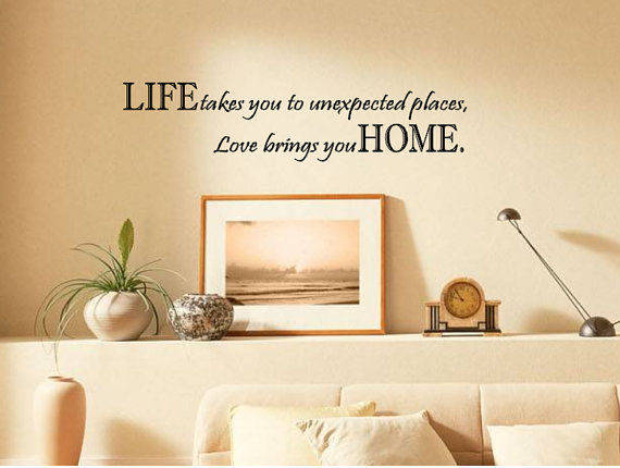 Inspirational quote - Wall sticker