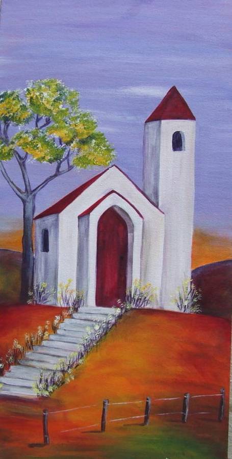 Acrylic by SA artist, Kareni Bester - 305mm x 605mm