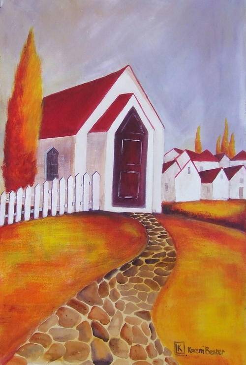 Acrylic by SA artist, Kareni Bester - 430mm x 290mm on canvas