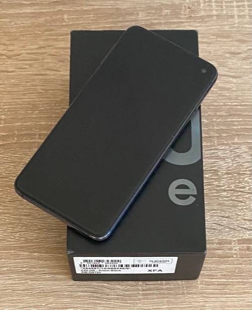 SAMSUNG GALAXY S10E 128GB - BLACK - EXCELLENT CONDITION - 3 MONTHS WARRANTY