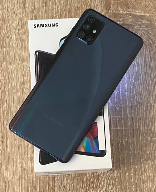 SAMSUNG GALAXY A71 128GB - BLACK - LIKE NEW - 3 MONTHS WARRANTY