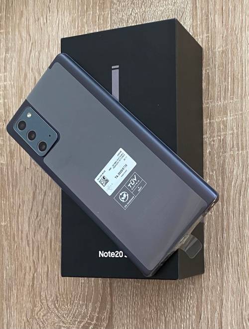 SAMSUNG GALAXY NOTE 20 5G 256GB DUAL SIM - GREY - BRAND NEW - 24 MONTHS WARRANTY