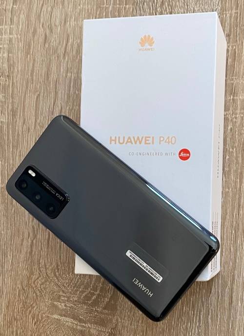 HUAWEI P40 128GB DUAL SIM - BLACK - LIKE NEW - 3 MONTHS WARRANTY
