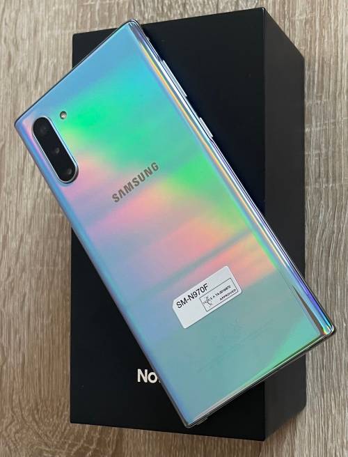SAMSUNG GALAXY NOTE 10 256GB - AURA GLOW - LIKE NEW - 3 MONTHS WARRANTY