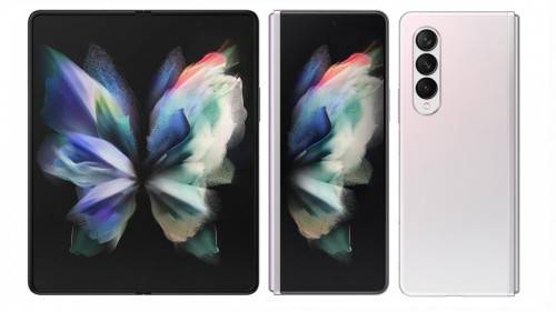 SAMSUNG GALAXY Z FOLD 3 5G 256GB DUAL SIM - SILVER - SEALED - 24 MONTHS WARRANTY