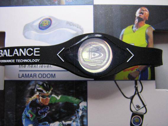 POWER BALANCE  MED 19 CM  BLACK @ CRAZY RI START