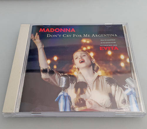 Madonna Don't Cry For Me Argentina Dance Remixes Japanese CD Maxi