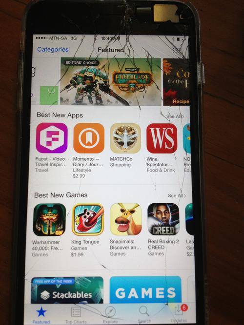 iPhone 6 Plus (Broken Screen)