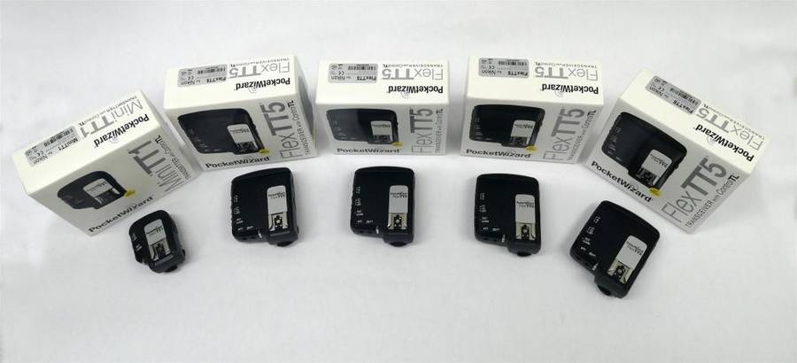 PocketWizard FlexTT5 Transceiver Radio Slave for Nikon i-TTL Flash System and Mini TT1