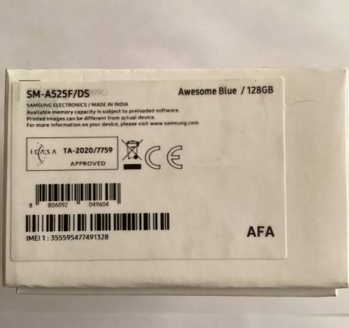 Samsung Galaxy A52, 128GB - Blue