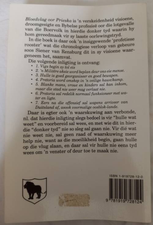 Bloedvlag oor Prieska - Adriaan Snyman
