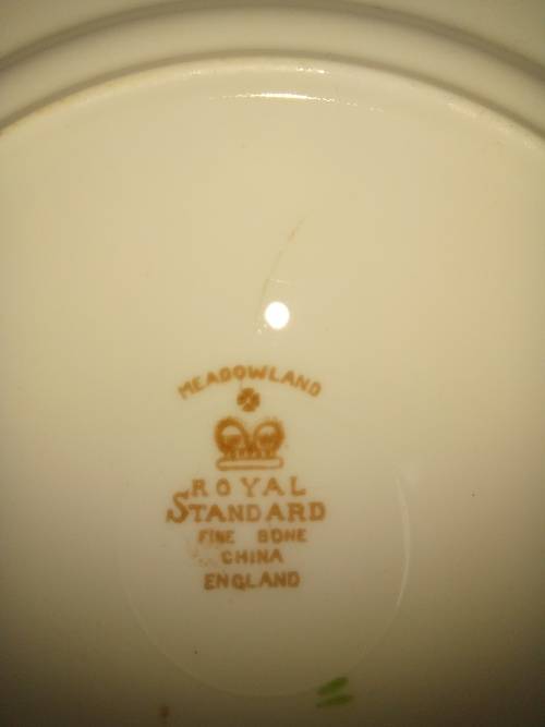 Royal Standard Side/Cake Plates Meadowland