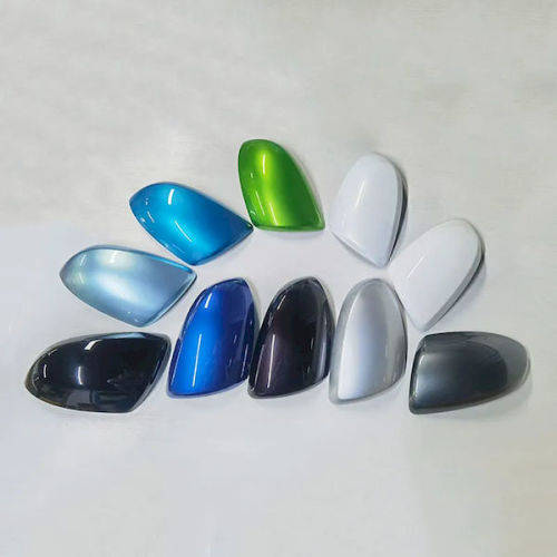 Car Side Mirror Cover for Mazda 2 Demio 2007~2014 Outer Wing Mirror Shell Cap