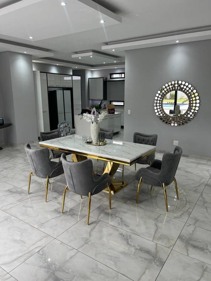 KC Furn- Davos Dining Set