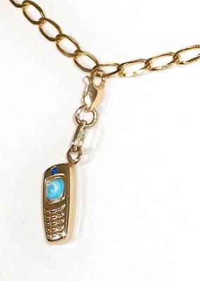 9k / 9ct gold Carabina clasp, 9mm: Attach a pendant/charm. Ready for you