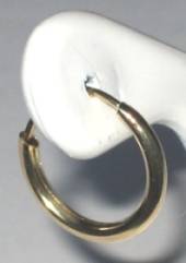 9ct gold Men's Hoop Earring. Ready for you