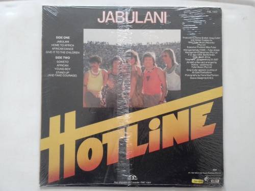 Hotline - Jabulani  ( still sealed - 1984 SA released LP )