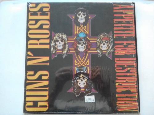 Guns N` Roses - Appetite for Destruction ( 1987 SA released LP )