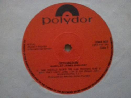 Barclay James Harvest  -  Octoberon  ( 1977 SA released LP )