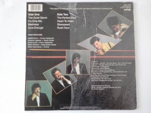 Rush Hour (12) - The Perfect Way  ( scares 1988 SA released LP from a SA band  )