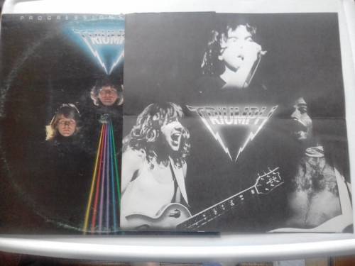 Triumph (2) - Progressions of Power (Hard Rock) ( Scarce 1981 SA released LP )