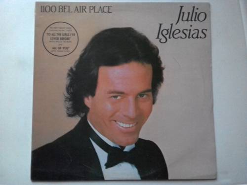 Julio Iglesias - 1100 Bel Air Place  ( 1984 SA released, Pink vinyl. NM / M- )