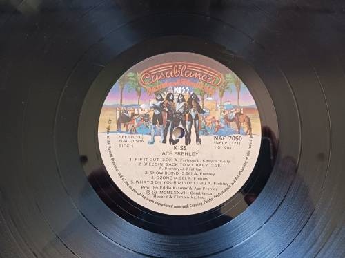 Kiss,Ace Frehley - Ace Frehley ( scarce 1978 SA released LP )